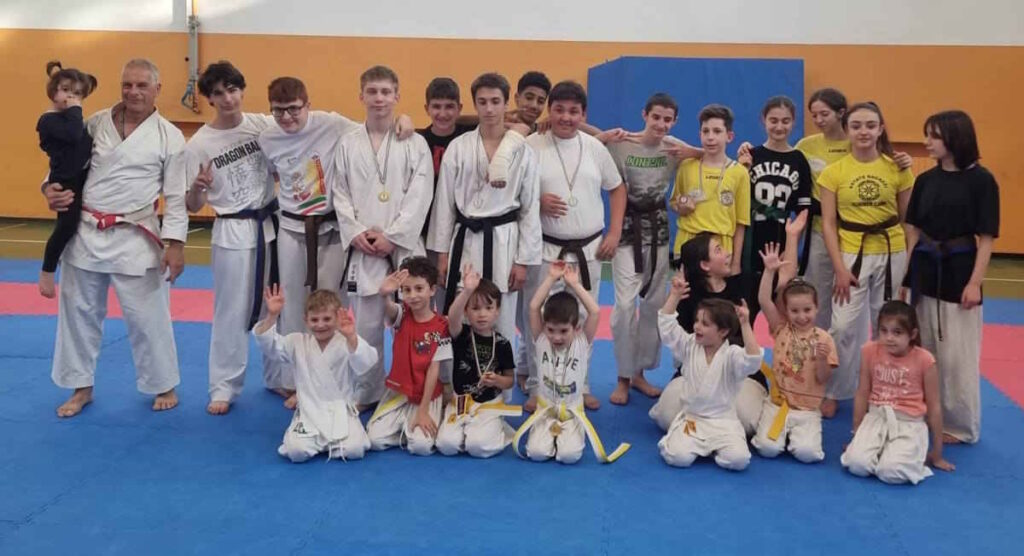 BORGOFRANCO/VEROLENGO – Lo Heian Bushi Do alla ribalta del “Karate Kids” edizione 2025 2 Heian Bushi Do