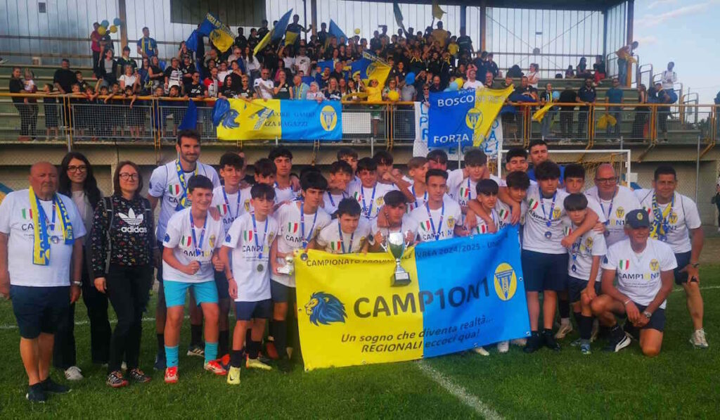 BOSCONERO - La Polisportiva Bosconerese trionfa tra gli Under 14 e va ai Regionali 4 Polisportiva Bosconerese