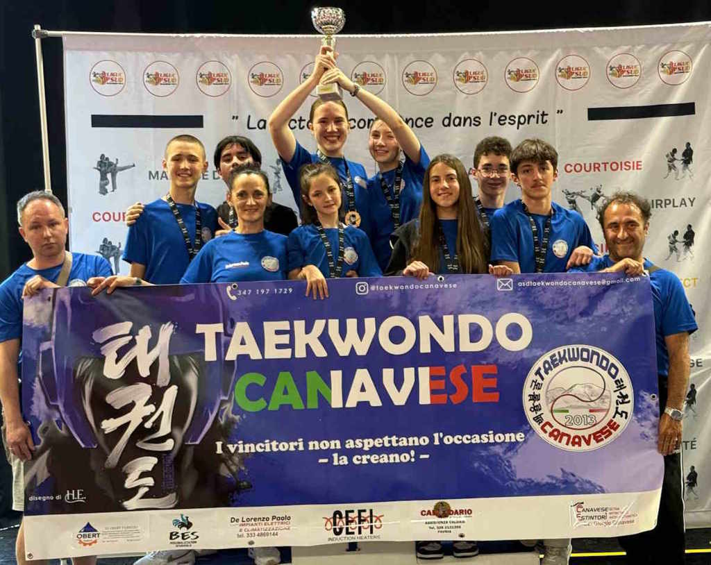 RIVAROLO – Per il Taekwondo Canavese una bella esperienza francese 5 Taekwondo Canavese