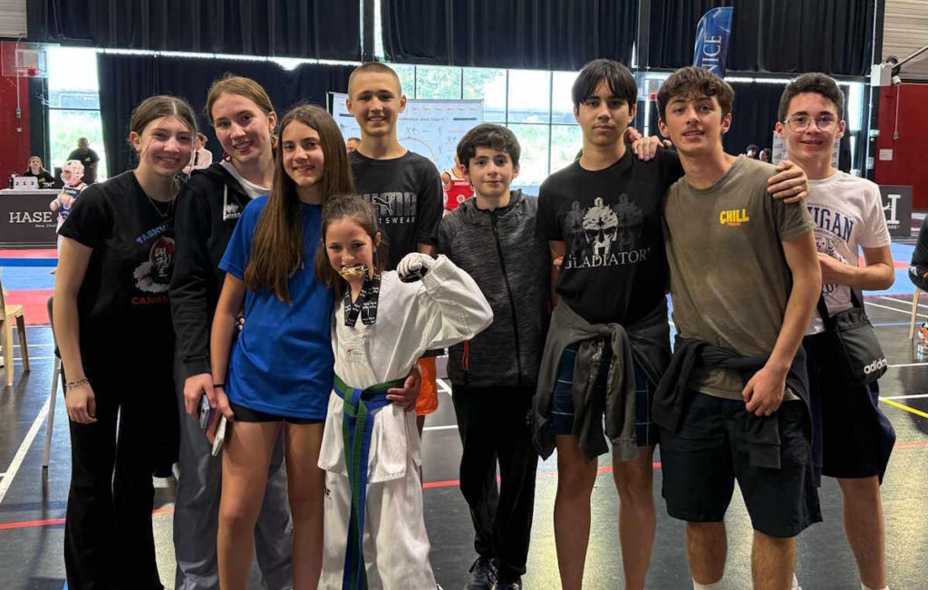 RIVAROLO – Per il Taekwondo Canavese una bella esperienza francese 4 Taekwondo Canavese