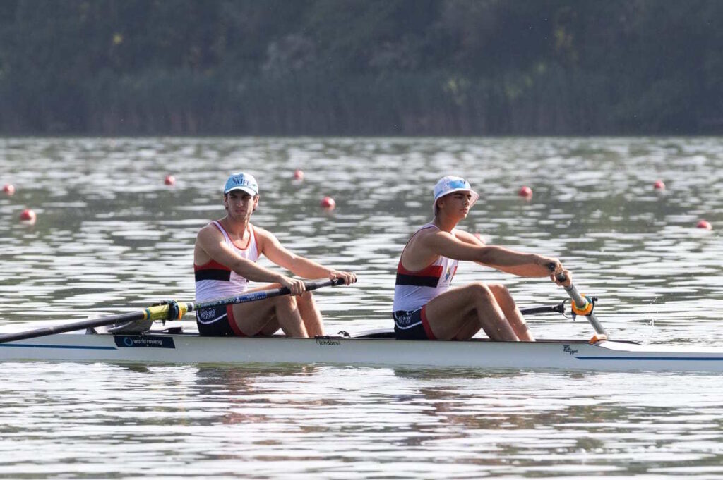 CANDIA/RIVAROLO - Andrea Luigi Nuccio e Lorenzo Soncin andranno ai Mondiali 4 Canottaggio due giovani canavesani ai Mondiali 2
