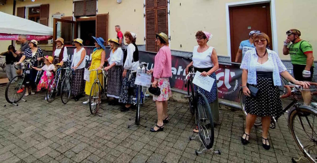 SALASSA – Che successo l'edizione 2025 de “La Canavesana Ciclismo d’epoca eroico” 2 Canavesana Ciclismo
