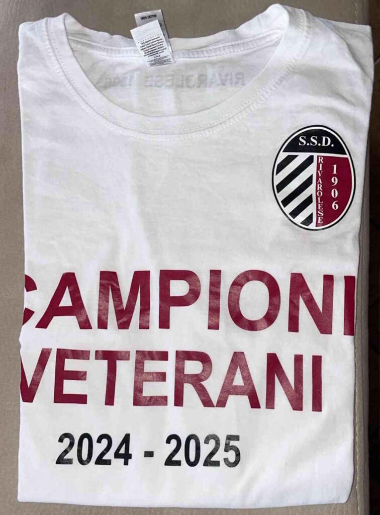 RIVAROLO - La squadra Veterani della Rivarolese 1906 si congeda vincendo la Coppa 3 Veterani